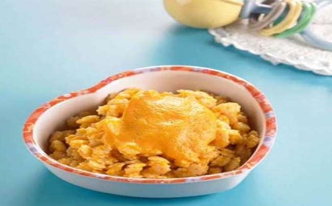 Estrellitas con zanahoria y queso
